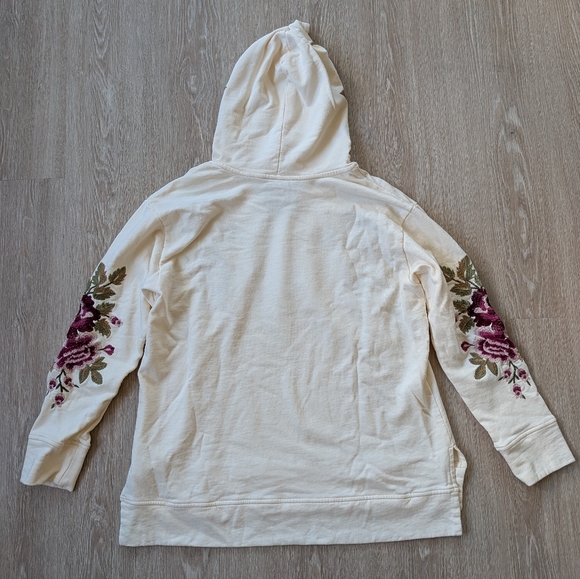 Johnny Was Sweatshirt Women's Medium Hooded Medhi Embroidered NWOT - Picture 5 of 10